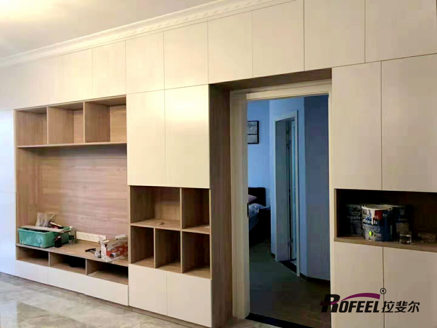 【第五期】拉斐尔客户家安装实景图展示，开播啦！实用省空间。