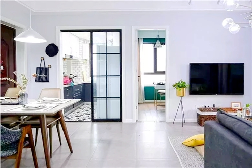 客厅连着餐厅，如何分割空间才合理？