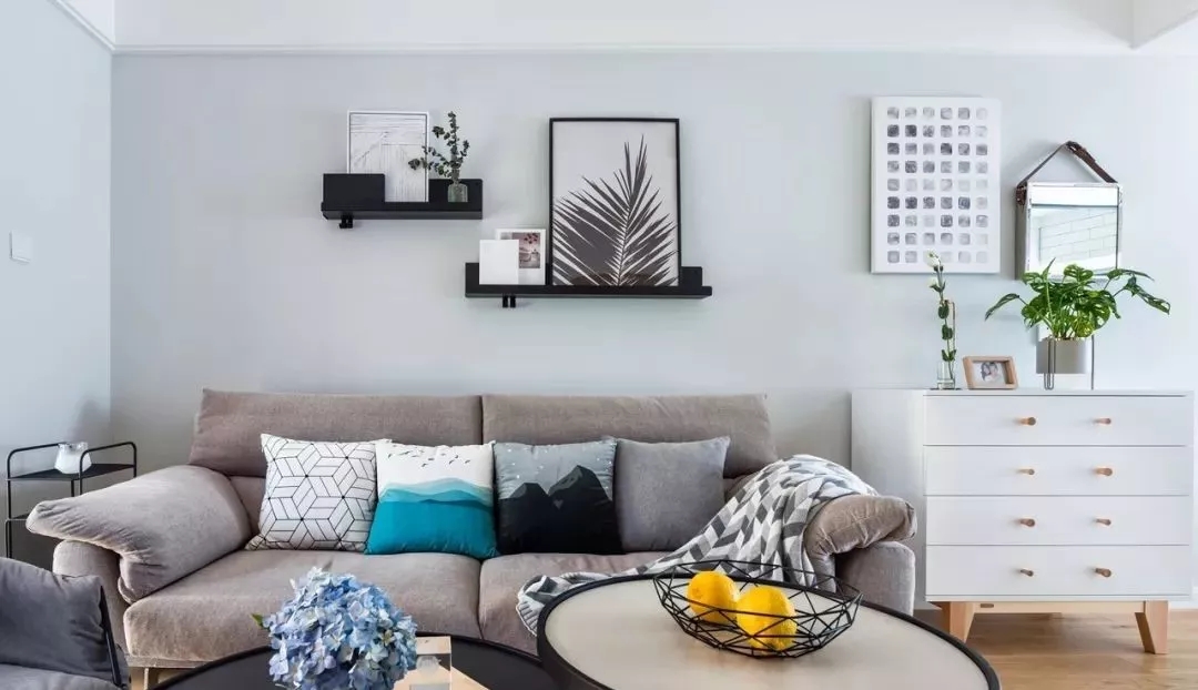 110平北欧风格三居室， 清新雅致的家居空间！