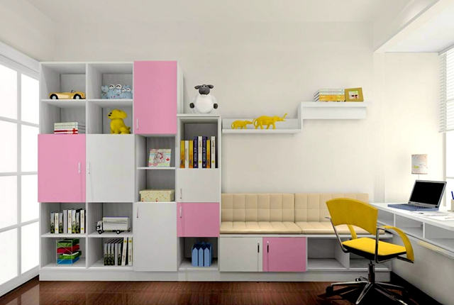 人见人爱的飘窗书柜设计案例，不妨看看