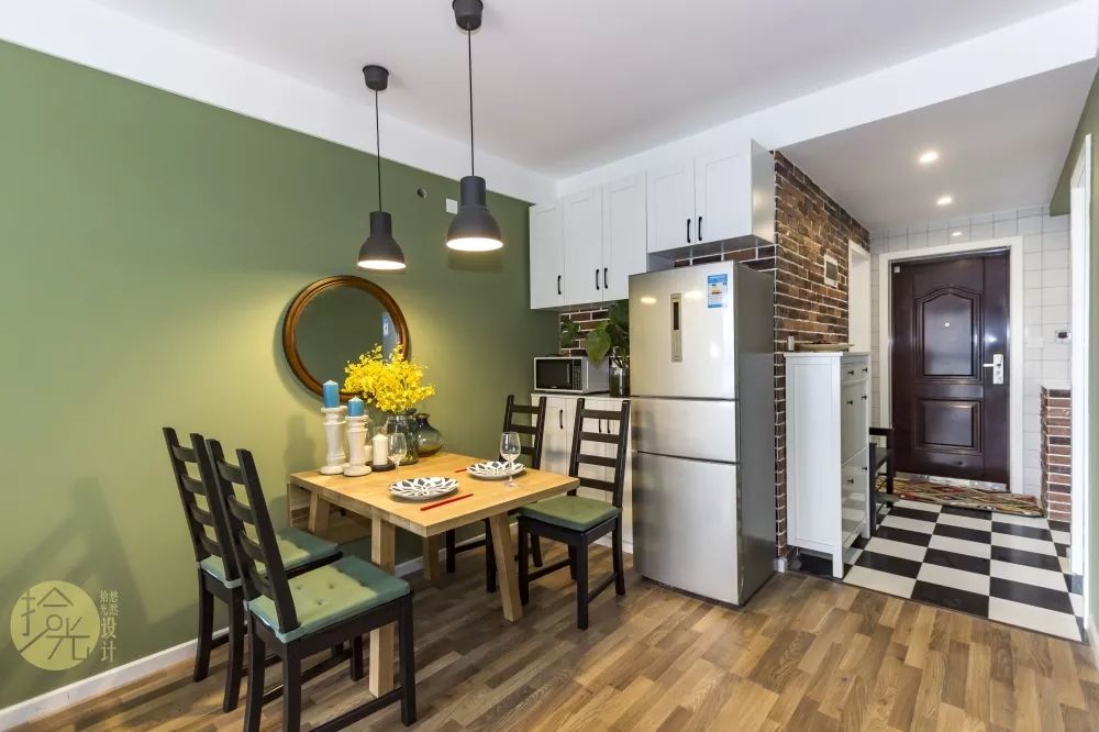 嵌入式餐边柜设计案例，实用美化餐厅