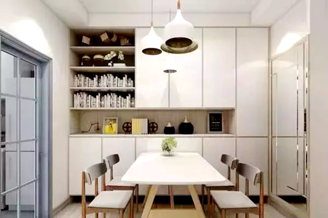 美观兼实用餐厅柜设计安利，一眼就爱上！（建议收藏）