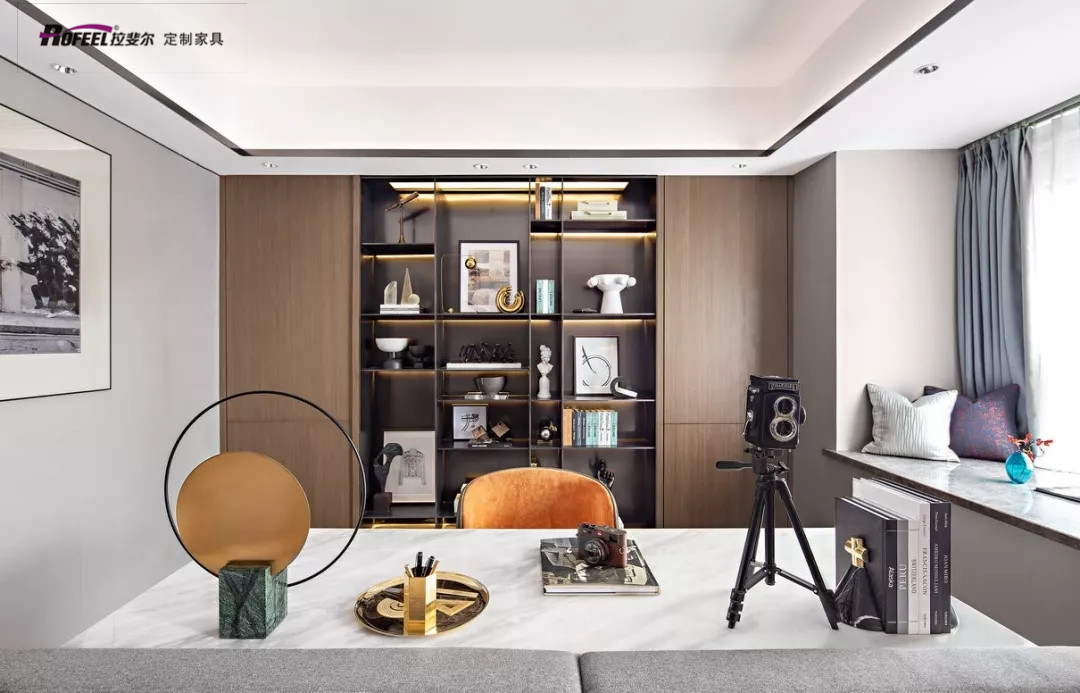 气质书柜，不知不知觉透露主人的·高雅情调！