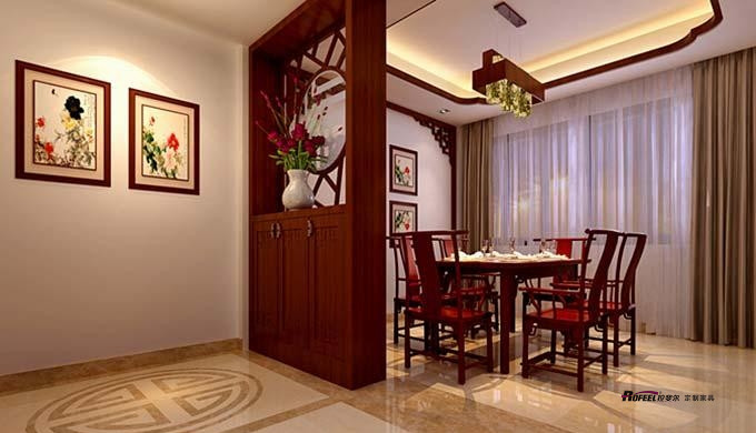 自带高光的客厅屏风隔断柜