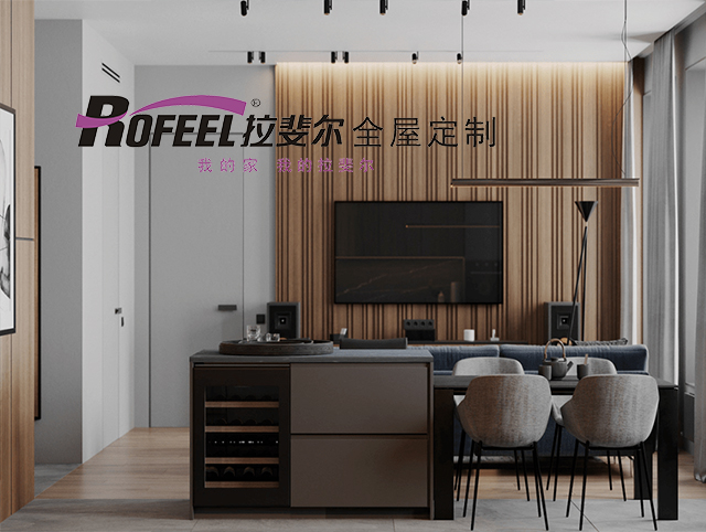 拉斐尔衣柜 | 两室一厅高级灰设计