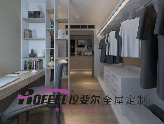 拉斐尔家具 | 看看如何将书房、衣帽间合二为一！