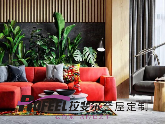 拉斐尔全屋定制 | 中国红演绎别样的风情