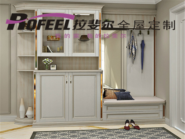 拉斐尔全屋定制|入户柜、鞋柜傻傻分不清？