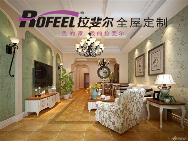 拉斐尔全屋定制|美式田园风，自然、简朴、高雅！