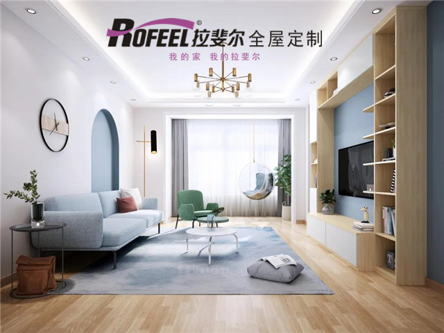 拉斐尔全屋定制|89㎡简约三居室，竟装出欧式的质感和奢华！