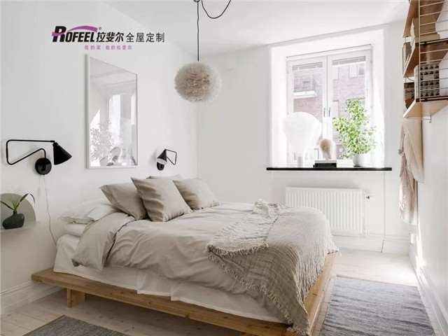 拉斐尔全屋定制|只看一眼就心动的卧室，怎能错过？