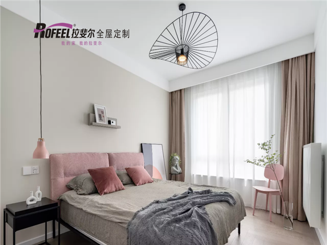 拉斐尔全屋定制|89㎡小清新居室，用色彩点亮生活！