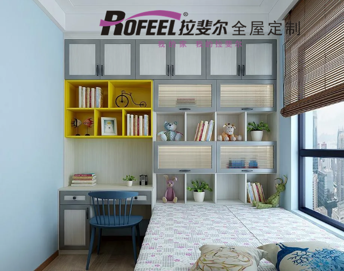 拉斐尔全屋定制|5套儿童房设计案例，一看就会，直接照搬！