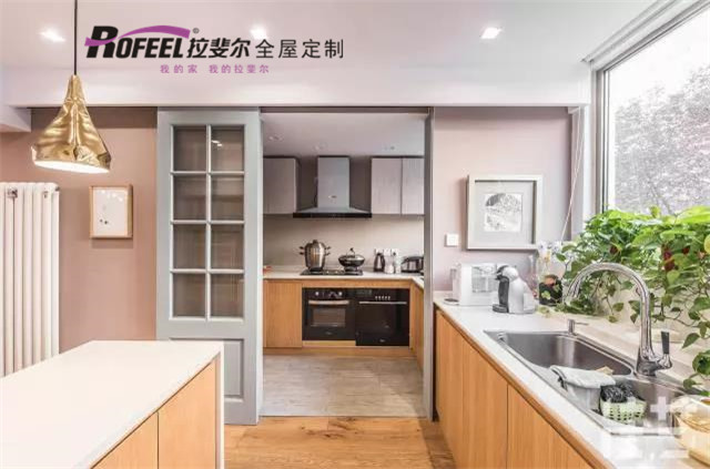 拉斐尔全屋定制|开放式厨房落伍了，现在厨房流行这样设计！